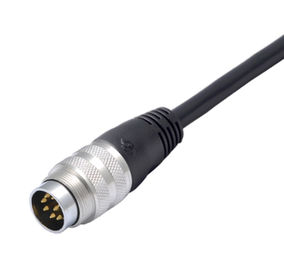 Automation Solder Crimp Type AISG Connector Circular 8 Pin M12 Male Female M5