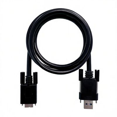 工業用USB 3.0 マイクロBからA型ハイフレックスビジョンケーブル