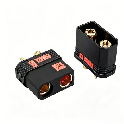 QS8-S UAV 電源ケーブルプラグ 12AWG ワイヤーゲージ 110A 統合された高電力接続器
