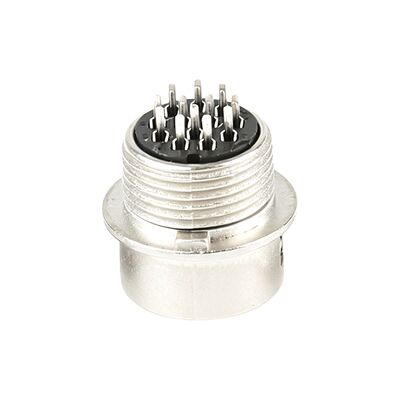 HR10A-10R-12PB 互換 12 ピン小型丸形コネクタ はんだタイプ レセプタクル