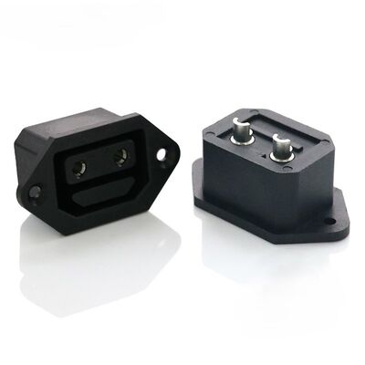 40A AC-2+6 電源ソケット、72V耐電圧、3000サイクル長寿命