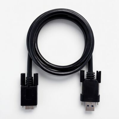 産業用 USB 3.0 Micro-B - Type-A ハイフレックス ビジョン ケーブル