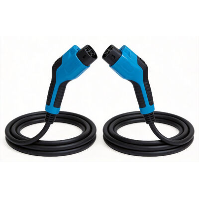 IEC 62196-2 タイプ 2 EV 充電ケーブル 16A/32A 3 段階 22kW 速く安全で耐久性