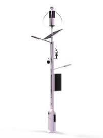 ヨーロッパ規格の屋外の街灯の山EV AC充電ステーション15FTケーブル